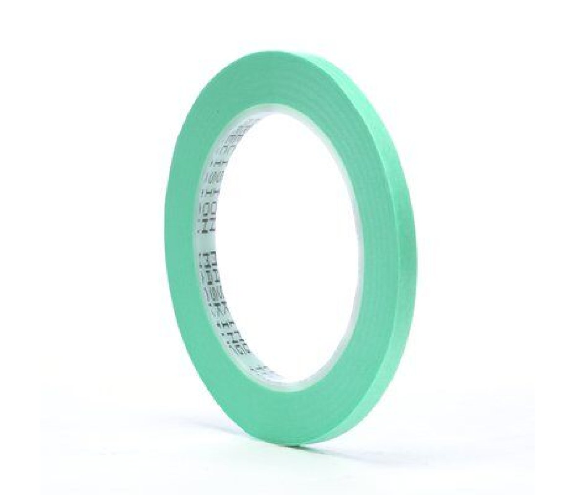 3M Cinta Adhesiva Enmascarar Carrocero Precision Verde