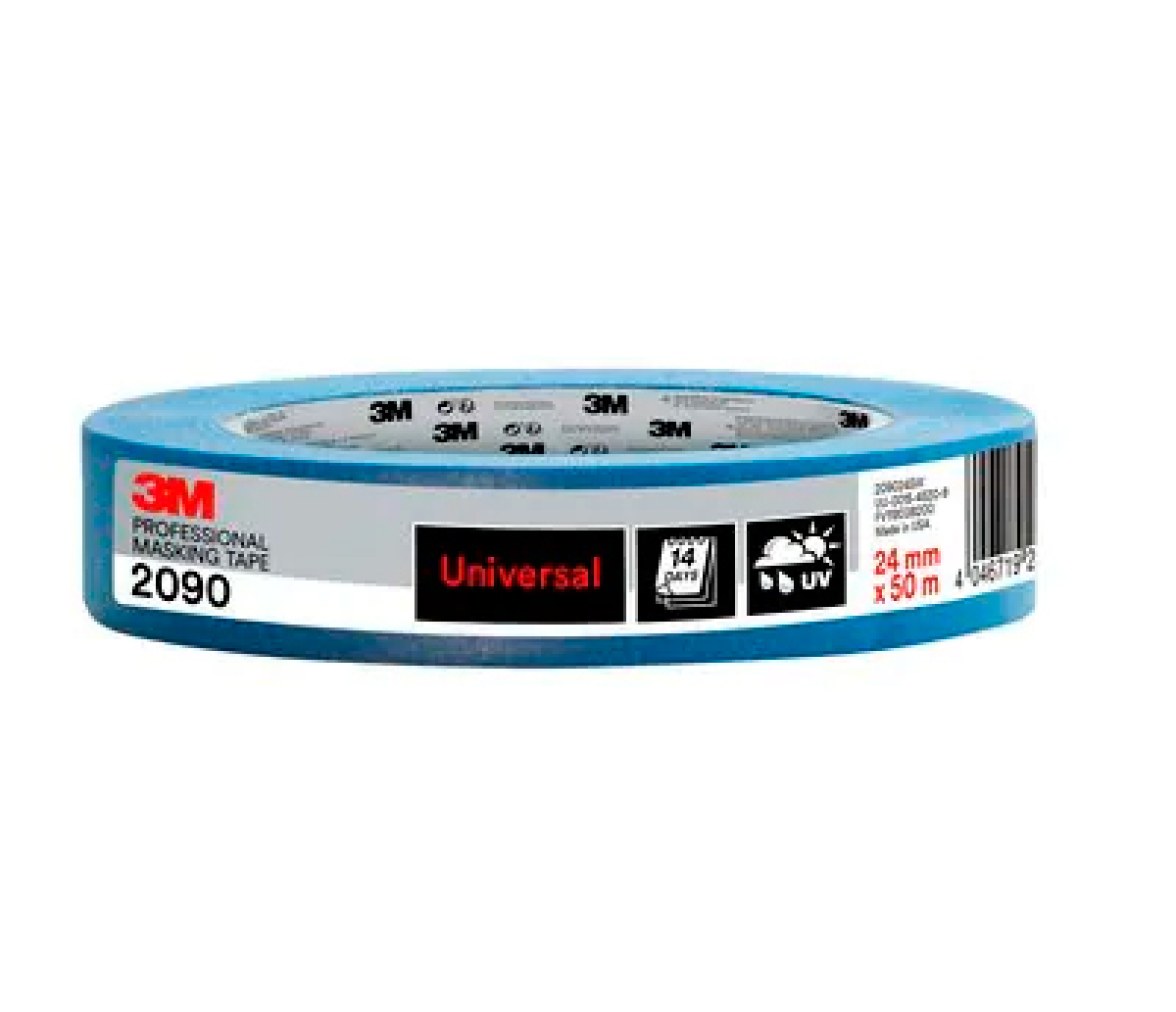 3M Cinta Enmascarar Carrocero Profesional 2090-24mm x 50m