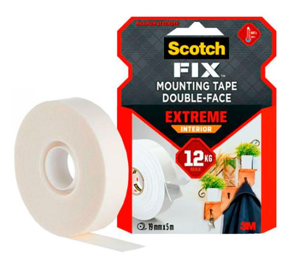 3M Scotch-Fix Cinta de montaje para interiores Extreme