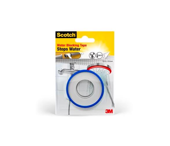 3M Cinta de Teflón Scotch, 12 m x 12 mm