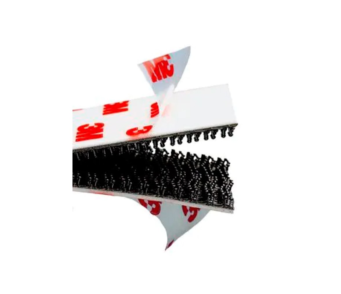 3M Dual Lock Cierre Reutilizable Negro - SJ3550