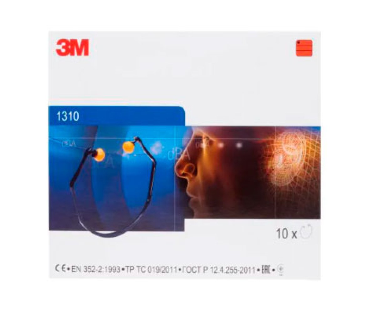 3M E-A-R Tapones con banda, 26 dB, 1310