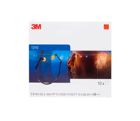 3M E-A-R Tapones con banda, 26 dB, 1310
