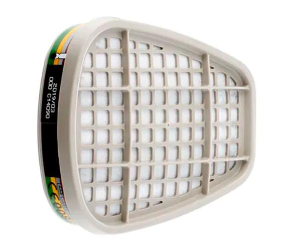 3M Filtro para Gases y Vapores ABEK1 - 2 Unidades