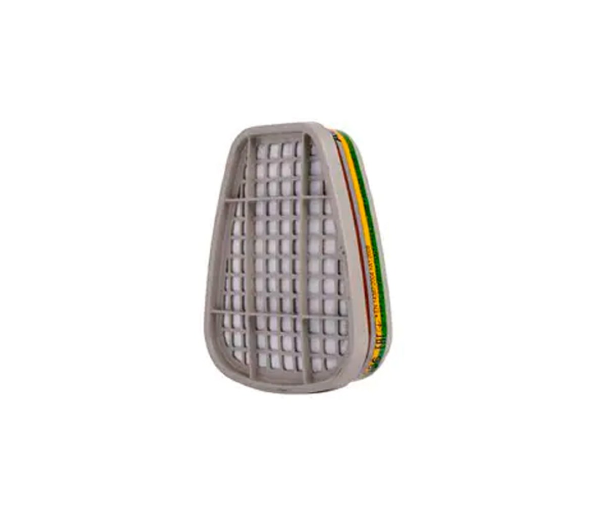 3M Filtro para Gases y Vapores ABEK1 - 2 Unidades