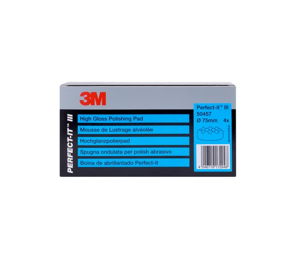 3M Perfect-It Boina de abrillantado Ultrafina, azul, ondulada