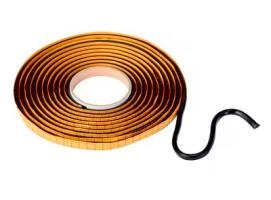 3M Scotch-Weld Preformed Black Sealing Strip, 6 mm x 5 m.