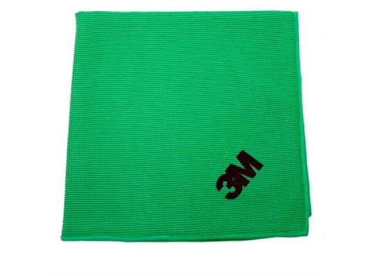 3M Paquete 3 Bayetas Microfibra Verde Alto Rendimiento 2011