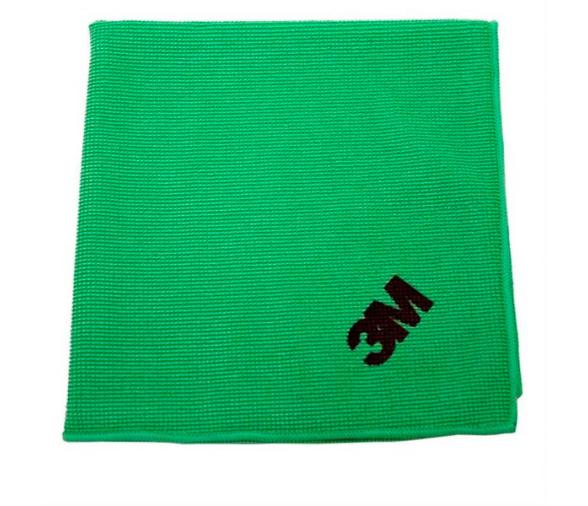 3M Paquete 3 Bayetas Microfibra Verde Alto Rendimiento 2011