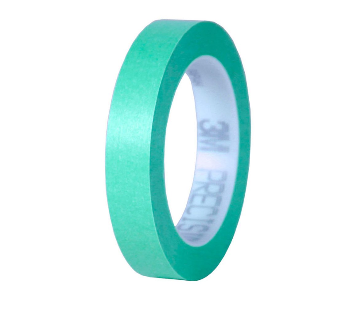 3M Cinta Adhesiva Enmascarar Carrocero Precision Verde