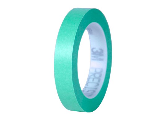 3M Cinta Adhesiva Enmascarar Carrocero Precision Verde