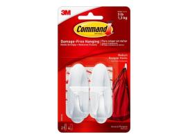 3M Command Dos Ganchos de Diseño Medianos