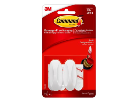 3M Command Two Small Design Hooks