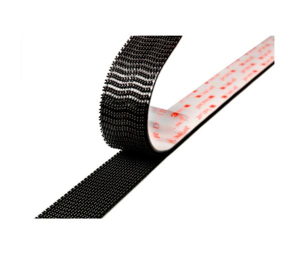 3M Dual Lock Cierre Reutilizable Negro - SJ3550