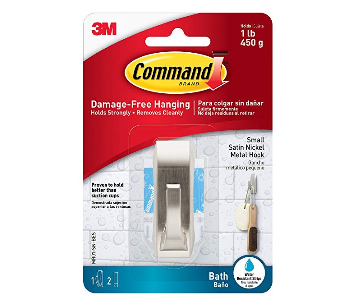 3M Command Gancho Metálico Grande  MR03-SN-B