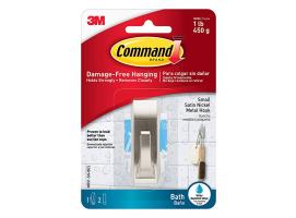 3M Command Gancho Metálico Grande  MR03-SN-B