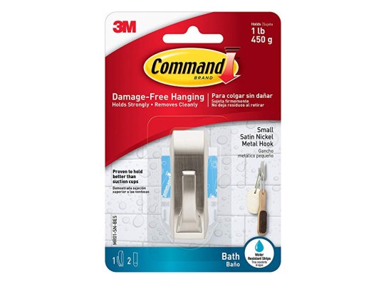 3M Command Gancho Metálico Grande  MR03-SN-B