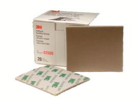 3M Paquete 20 uds Esponja Abrasiva Microfina 115 mm x 140 mm 02600