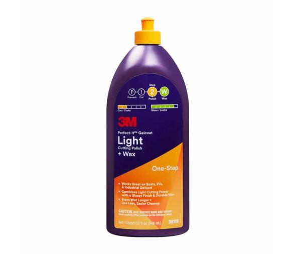 3M Perfect It Abrillantador Gelcoat y Cera Light 946ml