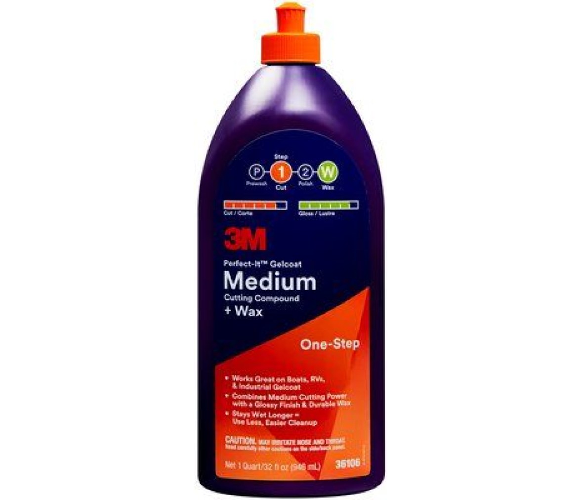 3M Perfect It Pulimento Gelcoat Medium 946ml