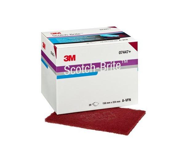 3M Scotch-Brite Almohadilla de mano Abrasiva 7447+