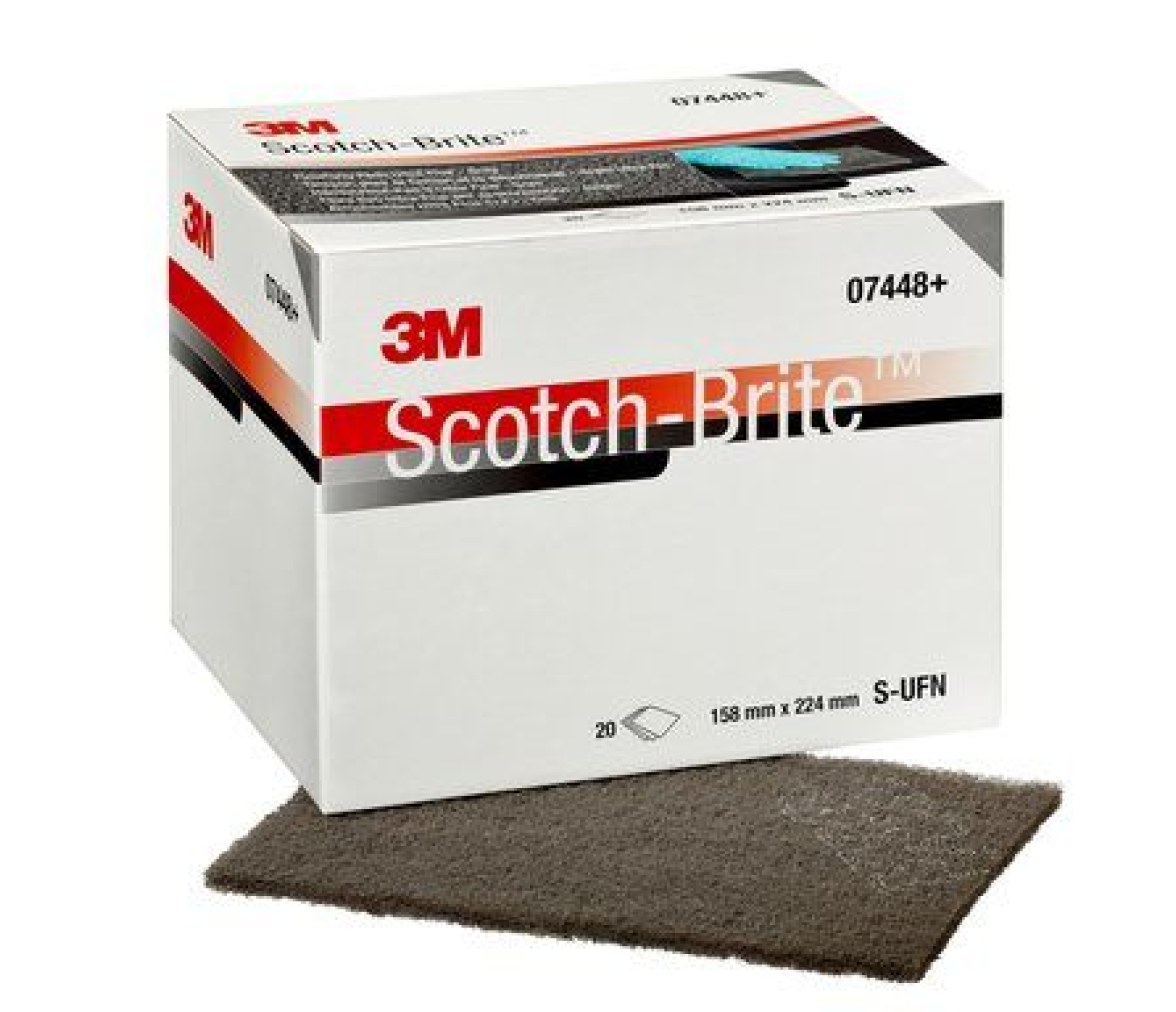 3M Scotch-Brite Almohadilla de mano Abrasiva 7448+