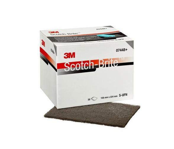3M Scotch-Brite Almohadilla de mano Abrasiva 7448+