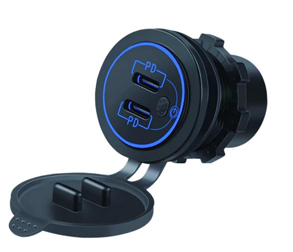 AAA Doble Cargador USB Tipo-C  36W(18W+18W)
