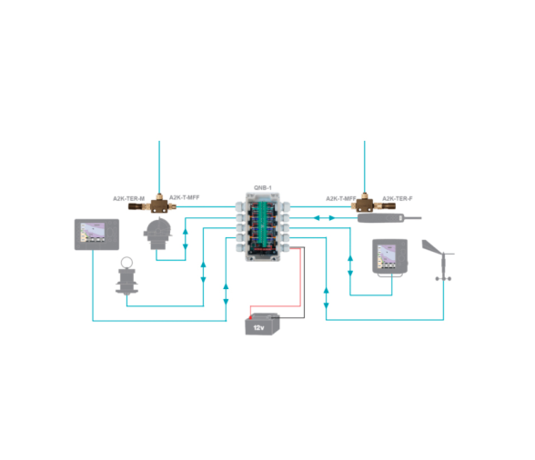 Actisense Caja de 6 Conexiones QNB-1