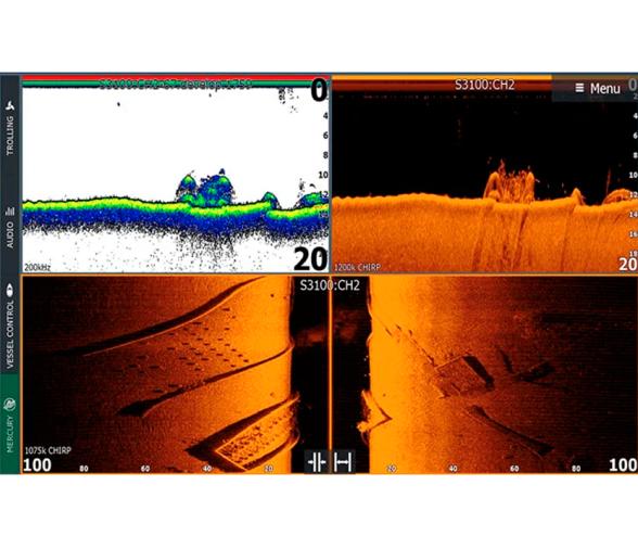 Active Imaging HD 3 en 1 (Media/Alta) SideScan Fish Reveal