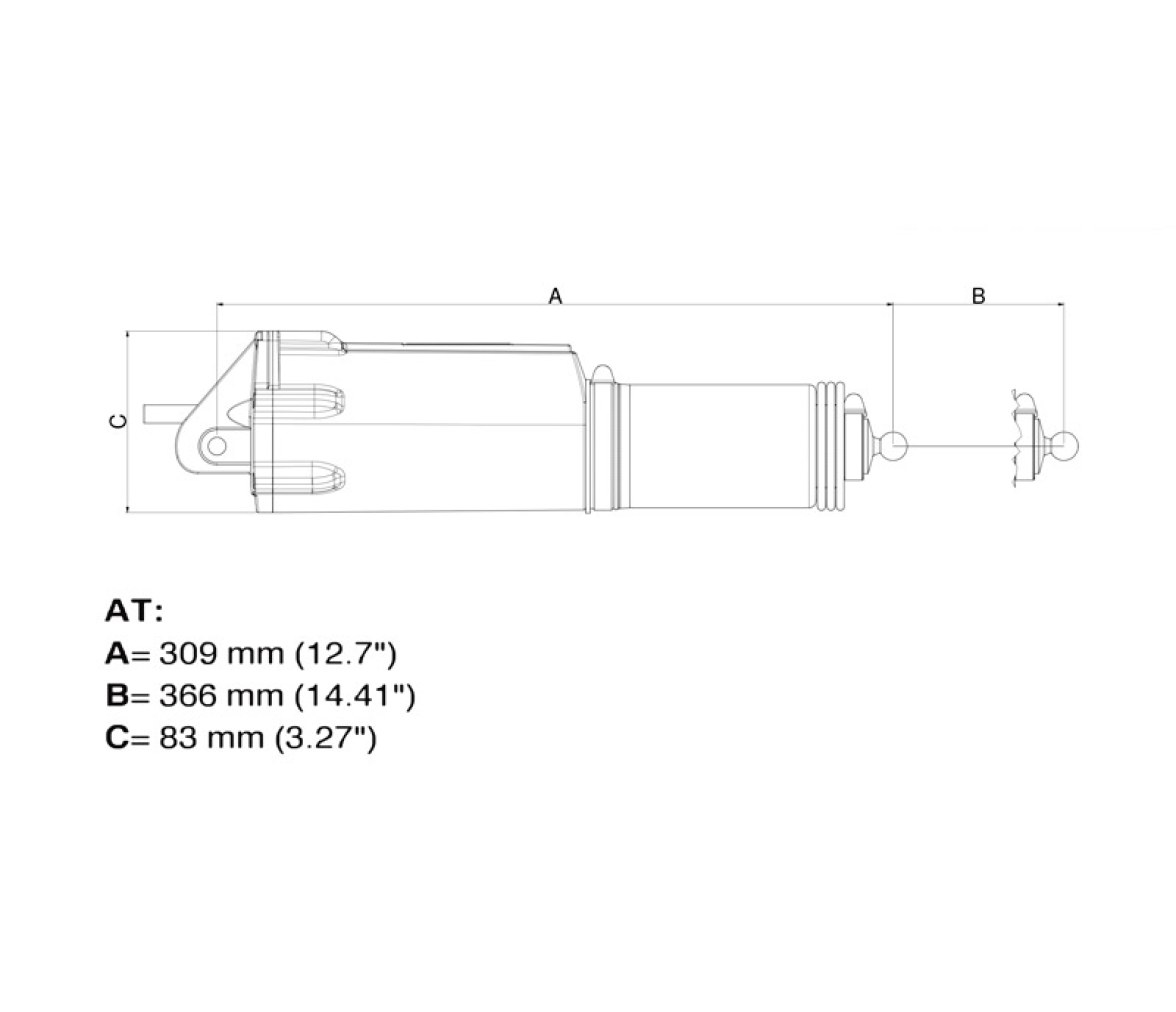Actuador Uflex AT12