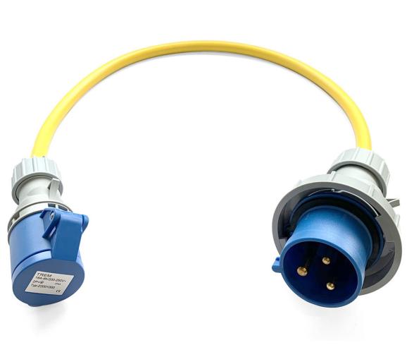 Adaptador Puerto Hembra 16 A - Macho 32 A