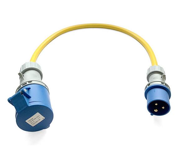 Adaptador Puerto Macho 16 A - Hembra 32 A