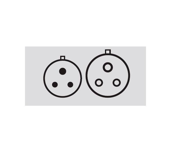 Adaptador Puerto Macho 16 A - Hembra 32 A