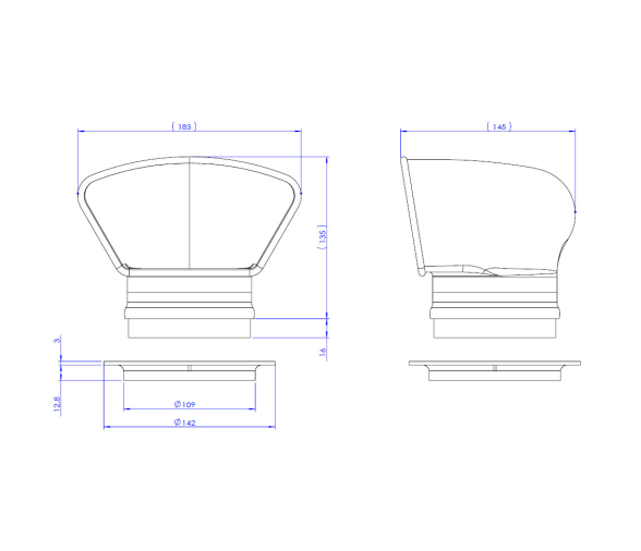 Aireador Acero Inoxidable Deluxe