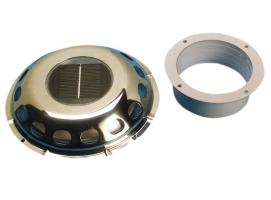 Stainless Steel Ventilator with Solar Cell