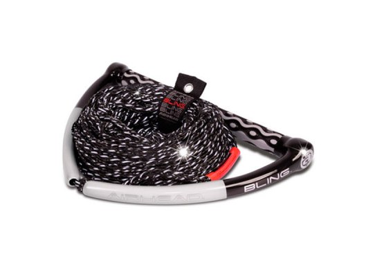 Airhead Reflective Wakeboard Rope Stealth
