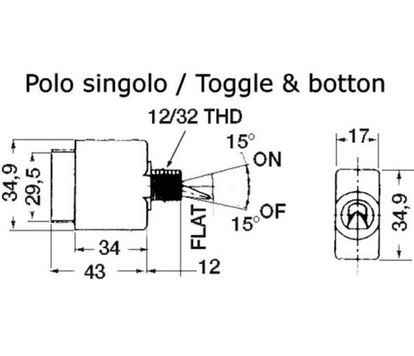 Airpax Disyuntor Magnetotérmico