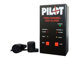 Alarma de Gas Pilot Doble Canal