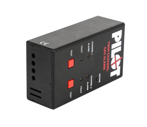 Alarma de Gas Pilot Doble Canal