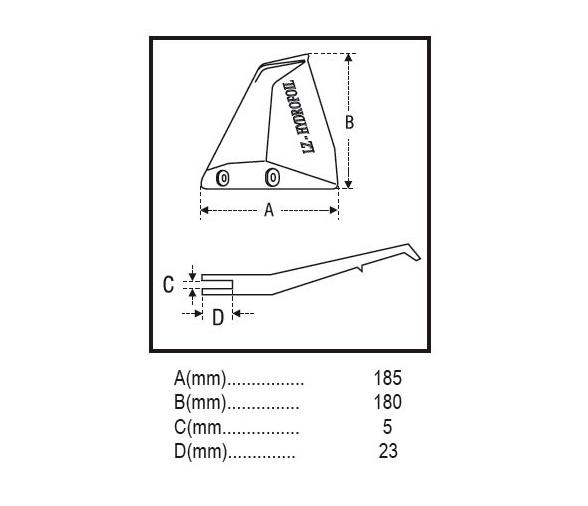 Aleta Estabilizadora hasta 50 CV
