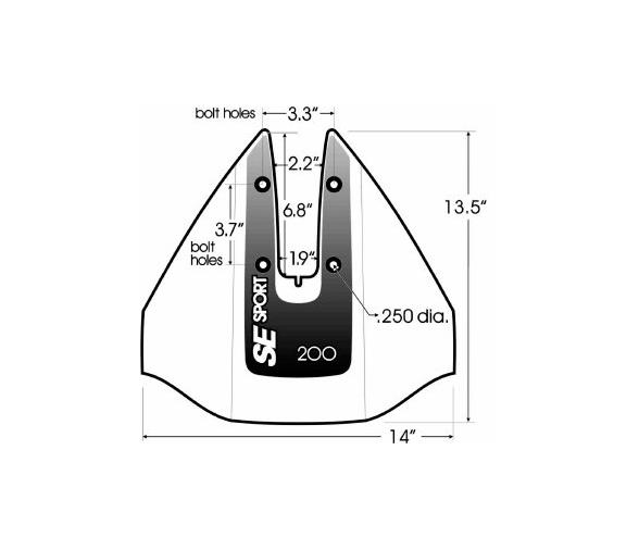 Aleta Estabilizadora SE Sport 200 8-40 CV