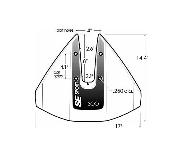 Aleta Estabilizadora SE Sport 300 40-350 CV