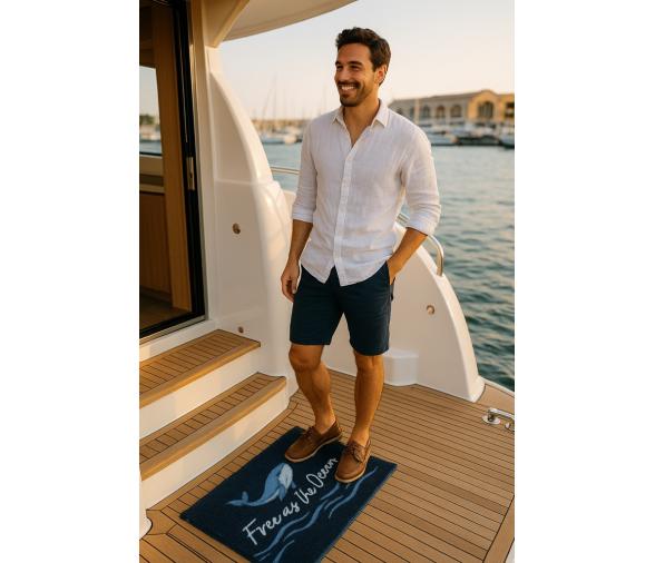 Alfombrilla Free as the Ocean Welcome - Marine Business
