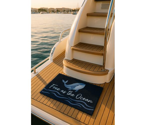 Alfombrilla Free as the Ocean Welcome - Marine Business
