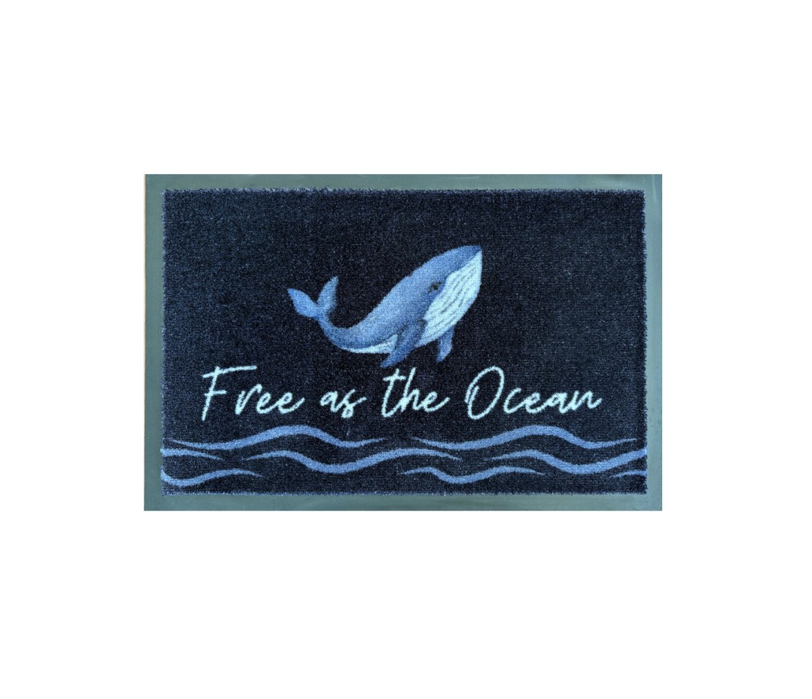 Alfombrilla Free as the Ocean Welcome - Marine Business