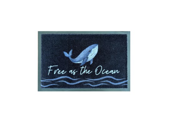 NON-SLIP MAT Free as the Ocean Welcome - Marine Business