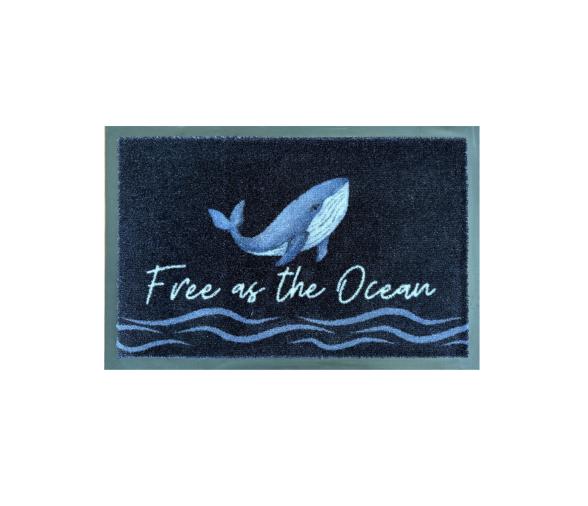 Alfombrilla Free as the Ocean Welcome - Marine Business