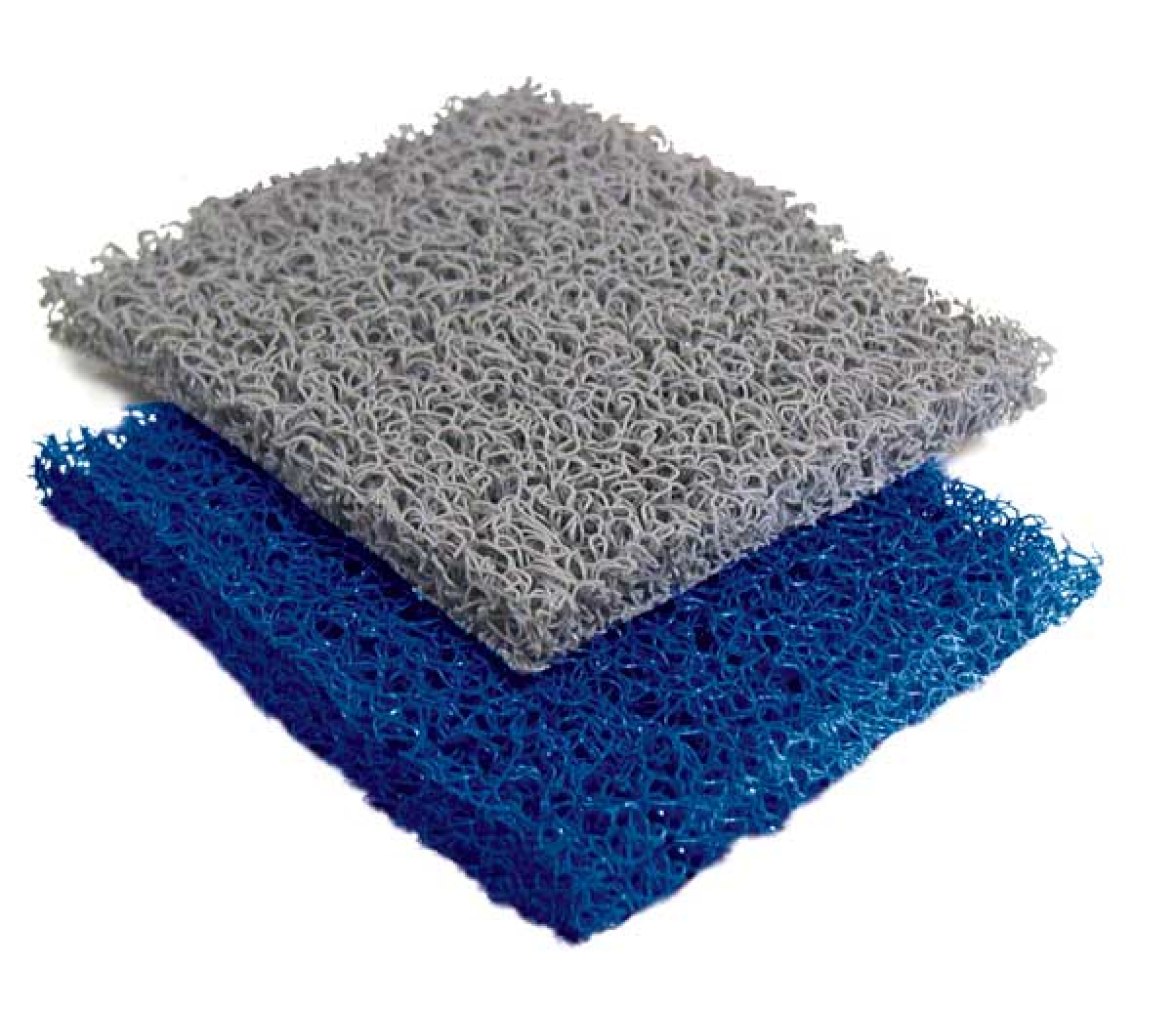Alfombra sin forro PVC, ancho:120-gris