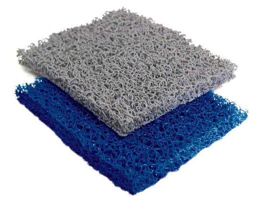 Alfombra sin forro PVC, ancho:120-gris